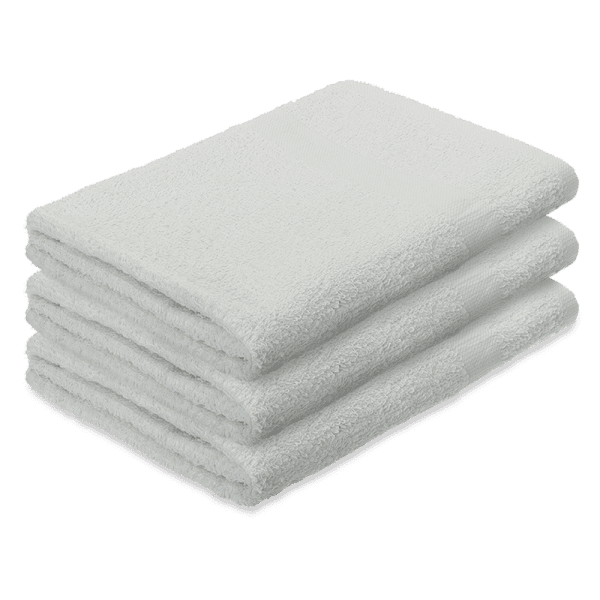Economy Large Bath Towels 24x48 in White