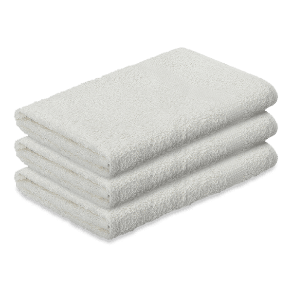 Economy White 15x26 Hand Towels Large 1