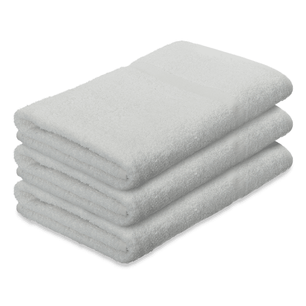 Premium Quality XL Fitness Towels in White 24x50 e1629675113447