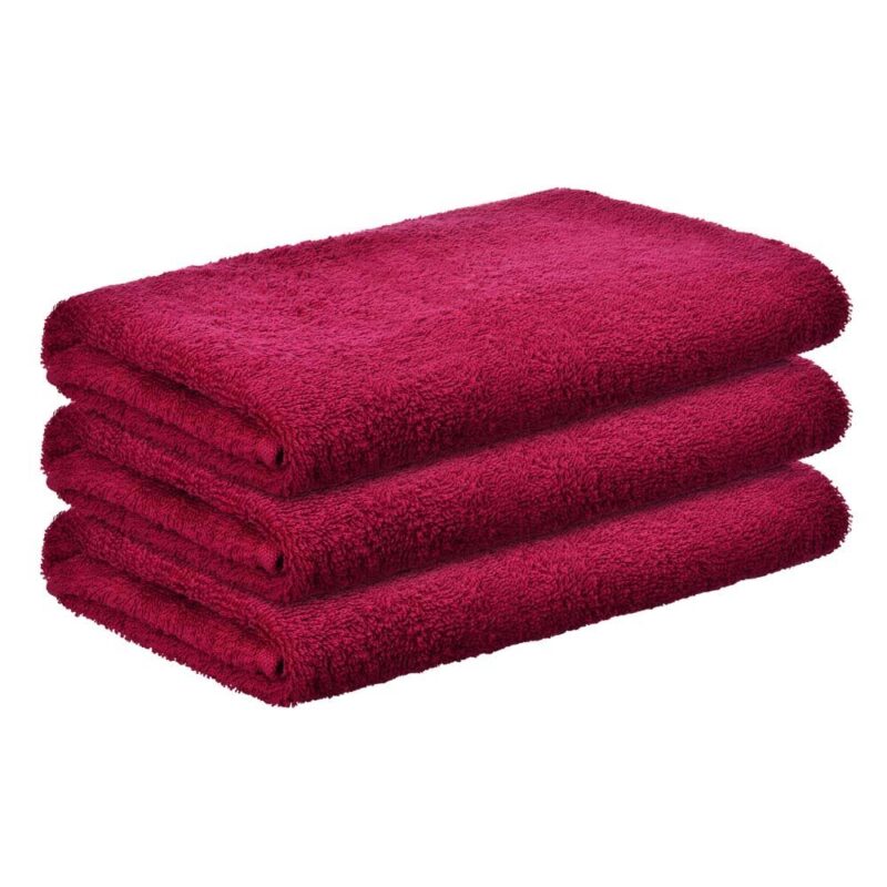 12 new burgundy salon towels dobby premium ringspun hand towels 16x27 4 lb 